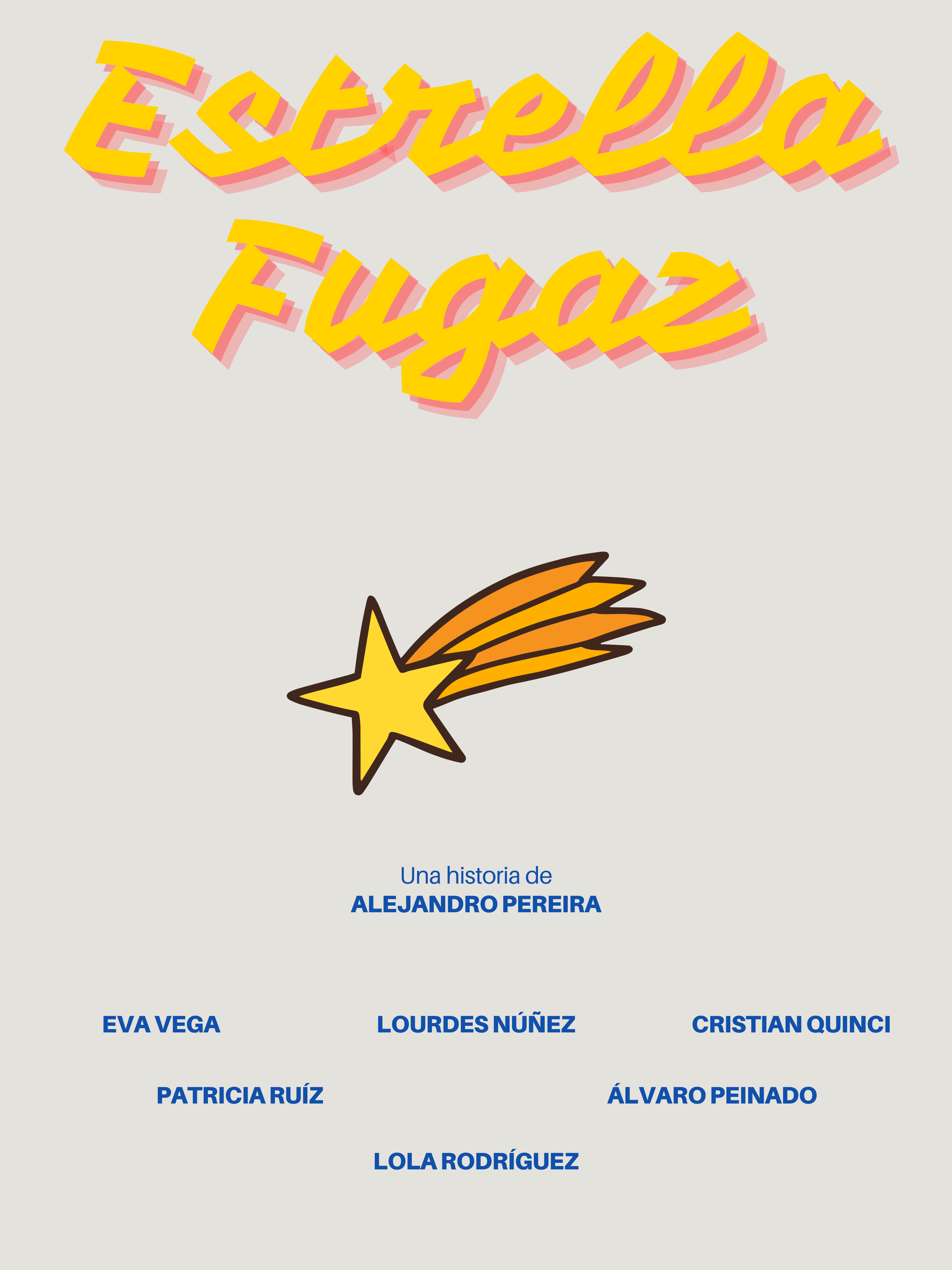 poster estrella fugaz